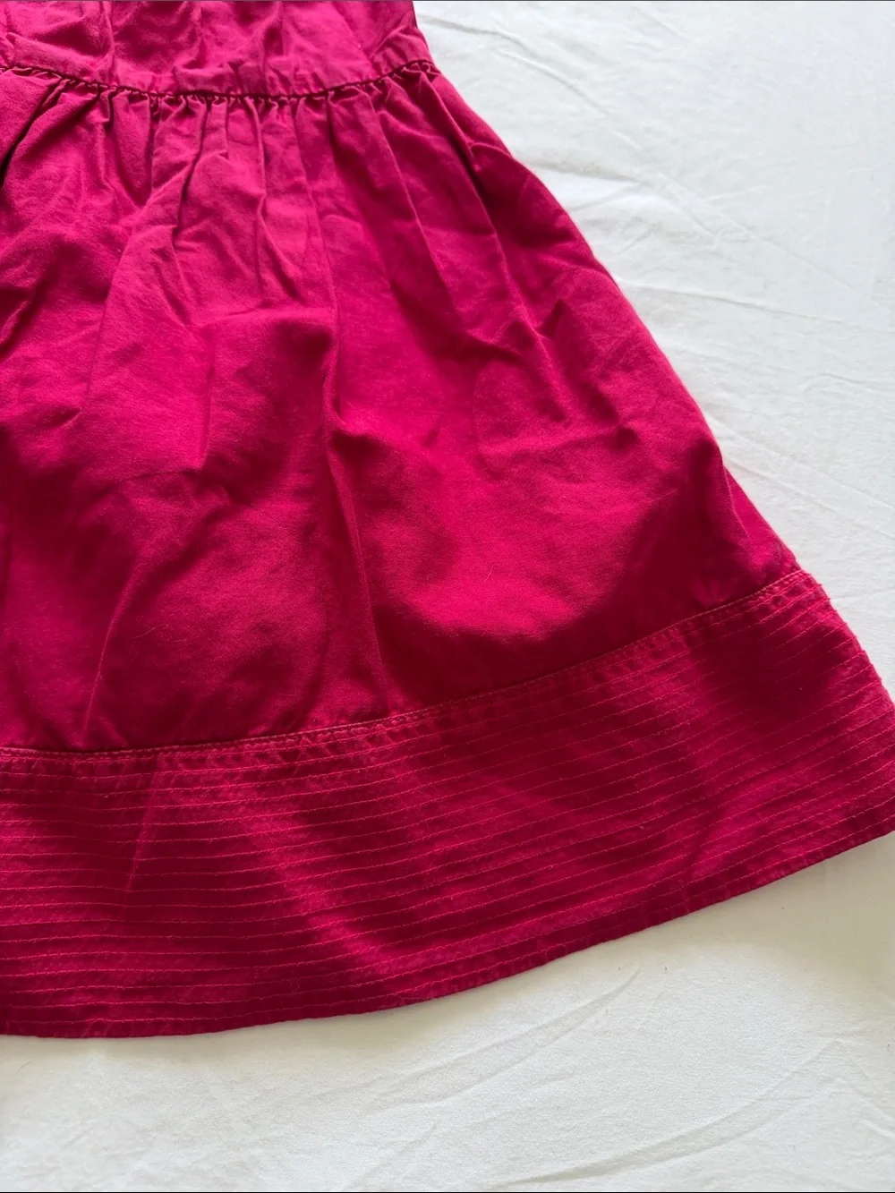 GAP Kids Bright Fuchsia Sleeveless Cotton Dress size 3T